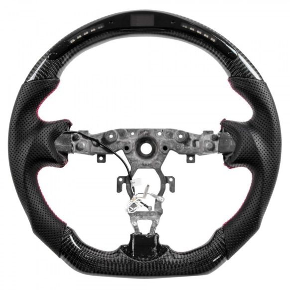 Apexsteer Custom Carbon Fiber Steering Wheel +LED Dash | Nissan 370z|Maxima|Sentra|Juke