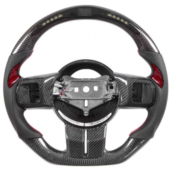 Apexsteer Carbon Fiber Steering Wheel + LED Dash at104883 | Jeep Cherokee 2007-2018
