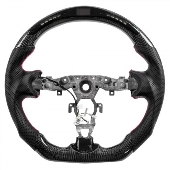 Apexsteer Custom Carbon Fiber Steering Wheel + LED Dash at104854 Infiniti FX35