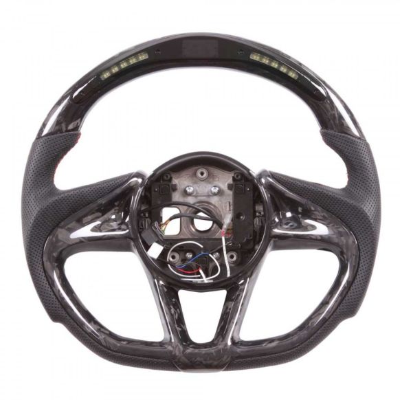 Apexsteer Carbon Fiber Steering Wheel +LED Dash at102216 | McLaren 720s | 765LT | Senna