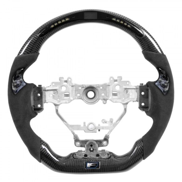 Apexsteer Carbon Fiber Steering Wheel + LED at102353 | Lexus IS/GS/NX/RC/CT/F/LC Sport 2014-2022