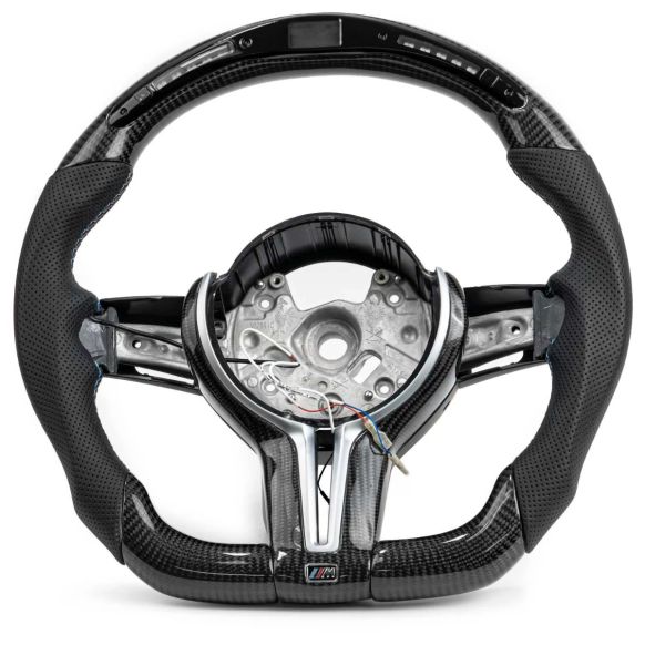 Apexsteer Carbon Fiber M Performance Steering Wheel + LED at105067 | BMW 2 Series
