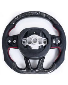 Apexsteer Carbon Fiber Steering Wheel +LED Dash Display AT101781 | Dodge Charger 2015-2023