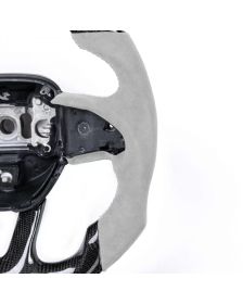 Apexsteer Carbon Fiber Steering Wheel +LED Dash Display at101787 | Ford Mustang 2015-2023