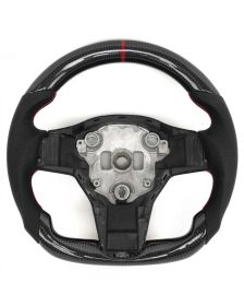 Apexsteer Carbon Fiber OEM Steering Wheel at102063| Tesla Model 3 | Model Y 2017-2023