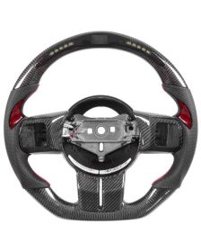 Apexsteer Carbon Fiber Steering Wheel + LED Dash at104881 | Jeep Wrangler JK 2007-2018