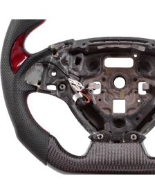Apexsteer Carbon Fiber Steering Wheel +LED Dash at102113 | Chevrolet Corvette C7 2014-2019