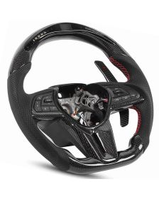 Apexsteer Carbon Fiber Steering Wheel +LED Dash Display | Nissan GTR R35 2017-2022
