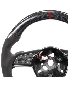 Apexsteer Carbon Fiber OEM Steering Wheel at102205| Audi A3 | A4 | A5 | S3 | RS3 | S4 | RS4 | S5 | RS5 S-Line 2017-2020