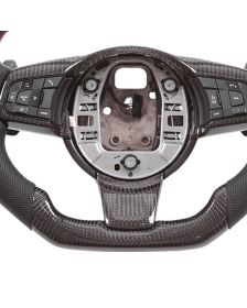 Apexsteer Carbon Fiber OEM Steering Wheel at104937 | Jaguar F-Type 2014-2020