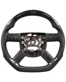 Apexsteer Carbon Fiber Steering Wheel +LED Dash at102337 |Dodge Charger 2005-2010