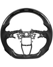 Apexsteer Carbon Fiber Steering Wheel + LED at102351 | Honda Accord 2018-2021