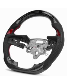 Apexsteer Carbon Fiber Steering Wheel + LED at102363 | Chevrolet Silverado 2019-2023