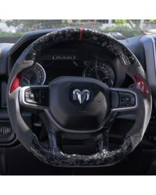 Apexsteer Carbon Fiber OEM Steering Wheel | RAM 1500 2500 3500 2019-2024