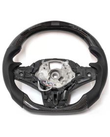 Apexsteer Carbon Fiber Steering Wheel+ LED at102369 | BMW M2 G87 M3 G80 M4 G82 G83 M5 F90 2 3 4 5 6 8 X Series