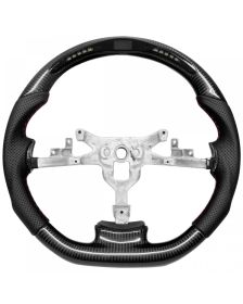 Apexsteer Carbon Fiber Steering Wheel+LED Dash at102404 | Corvette C6 2005-2013