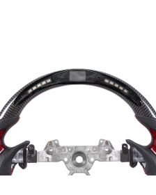 Apexsteer Carbon Fiber Steering Wheel + LED Dash at104876