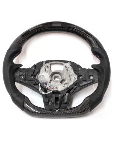Apexsteer Carbon Fiber Steering Wheel + LED at105002 | BMW 8 Series