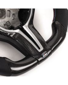 Apexsteer Carbon Fiber M Performance Steering Wheel + LED at105065 | BMW M5 F10