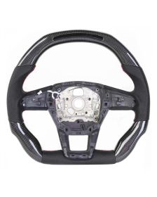 Apexsteer Carbon Fiber Steering Wheel + LED at105127 | Audi A6 2019-2022
