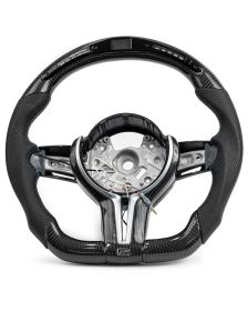 apexsteer Carbon Fiber M Performance Steering Wheel + LED at105175 | BMW 2 Series
