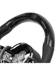 apexsteer Carbon Fiber M Performance Steering Wheel + LED at105181 | BMW X5