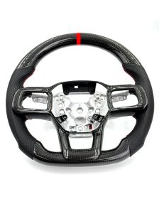 Apexsteer DTR Carbon Fiber Steering Wheel at105242 | Ford Mustang 2024-2025