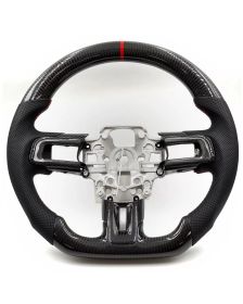 Apexsteer DTR Carbon Fiber Steering Wheel at105243 | Ford Mustang 2018-2023