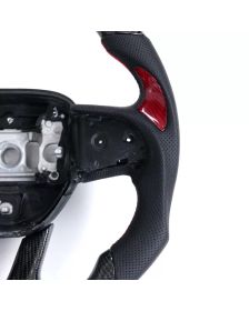 Apexsteer Carbon Fiber Steering Wheel +LED Dash Display at101781-DL | Dodge Challenger 2015-2023